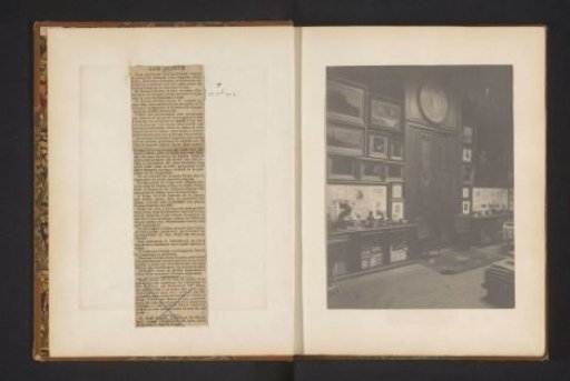 Room in the house of Antonin Terme with his collection of antiquities