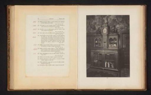 Room in the house of Antonin Terme with an oak cabinet