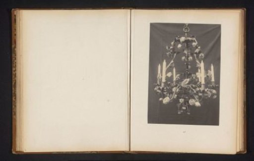 Wrought-iron chandelier from the collection of Antonin Terme
