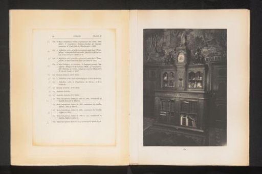Room in the house of Antonin Terme with an oak cabinet