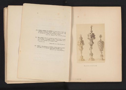 Three decorated drinking cups