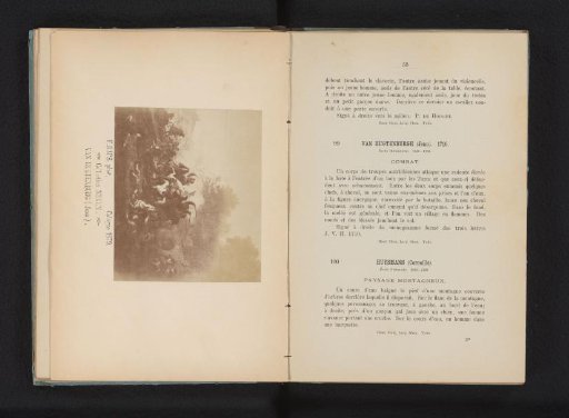 Photographic reproduction of a painting of a cavalry battle by Jan van Huchtenburg