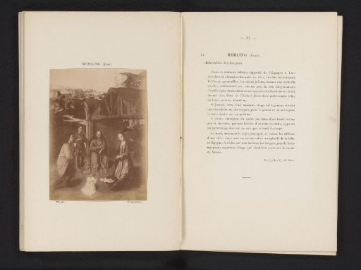 Photographic reproduction of The Adoration of the Shepherds by Gerard David