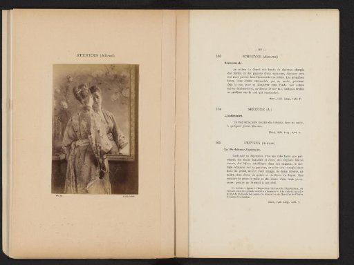Photographic reproduction of La Parisienne-Japonaise by Alfred Stevens