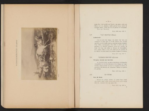 Photographic reproduction of Troupeau sautant une barrière by Eugène Verboeckhoven