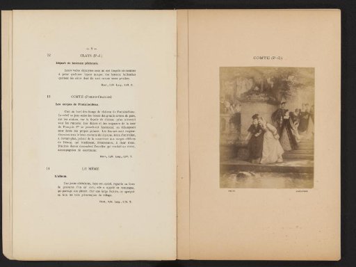 Photographic reproduction of Les carpes de Fontainebleau by Pierre-Charles Comte