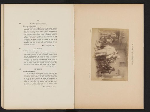 Photographic reproduction of Hier uyt (Hors d'ici) by Jean Baptiste Madou