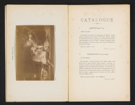 Photographic reproduction of a still life painting of dead birds by Evert van Aelst