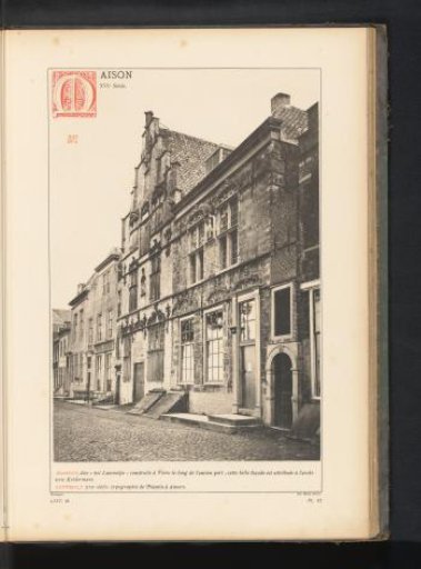 View of the house Het Lammetje in Veere