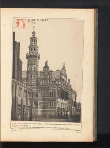 View of the Town Hall of The Hague