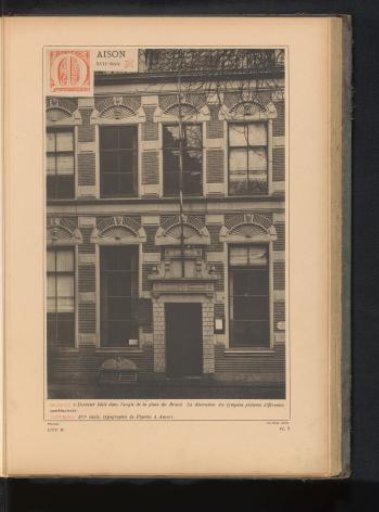 View of a house on the Brink in Deventer