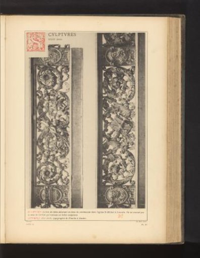 Decorated friezes