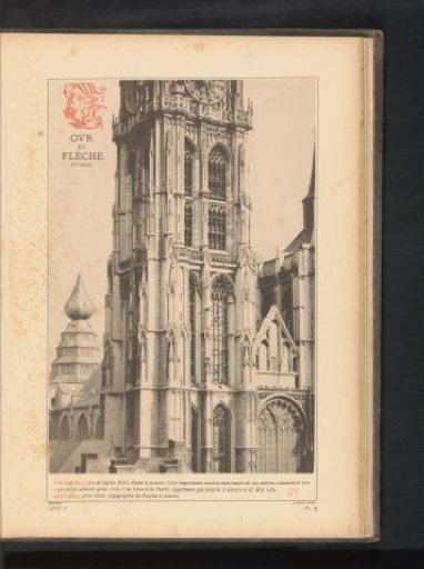 Tower of the Cathedral of Our Lady in Antwerp
