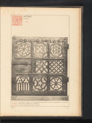 Wrought-iron door panel