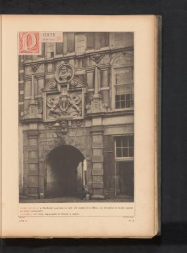 City gate in Dordrecht