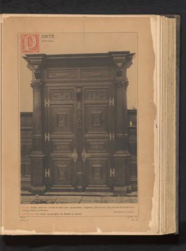 Decorated door