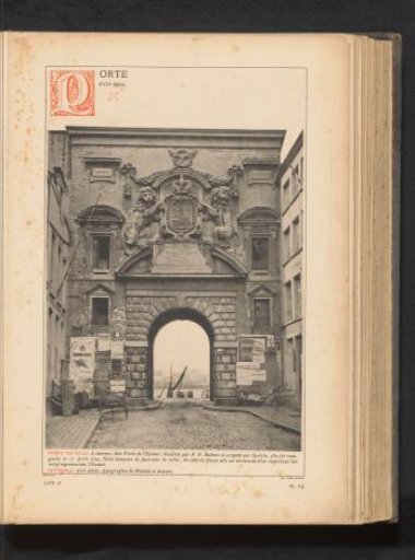 Gate on the Scheldt in Antwerp