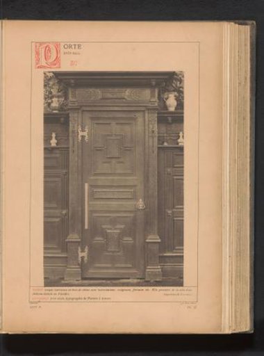 Decorated door