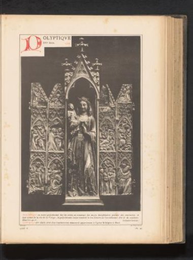 Polyptych with biblical scenes