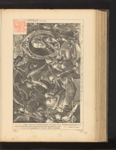 Portrait of Bartholomeus Spranger and his wife Christina Muller, after a print by Bartholomeus Spranger