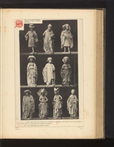Sculptures of counts and countesses of Holland
