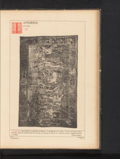 Brussels tapestry with the Crossing of the Red Sea, after a design by Raphael