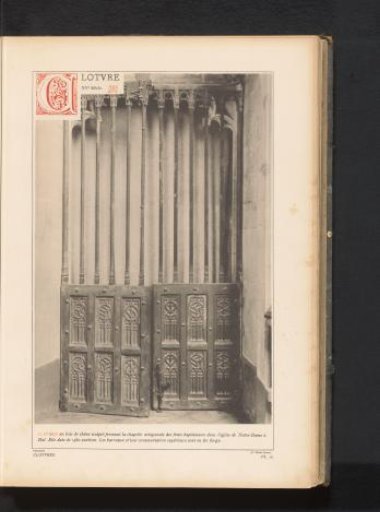 Choir screen in the St. Martin's Basilica in Halle, Belgium