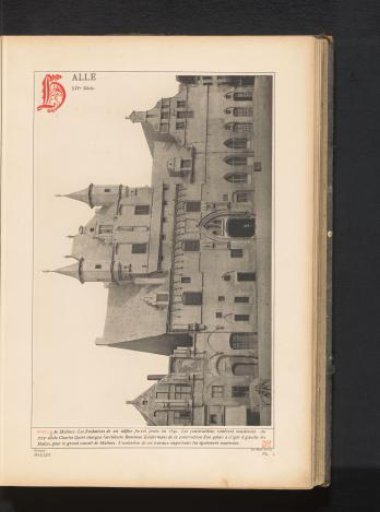 View of the Town Hall of Mechelen, Belgium
