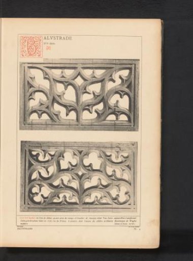 Two sections of an oak balustrade from a former hotel in Antwerp, Belgium, designed by Dominique de Waghemakere