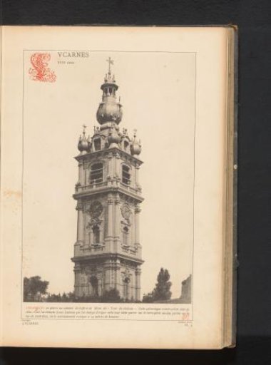 Roof windows on the Belfry of Mons, Belgium