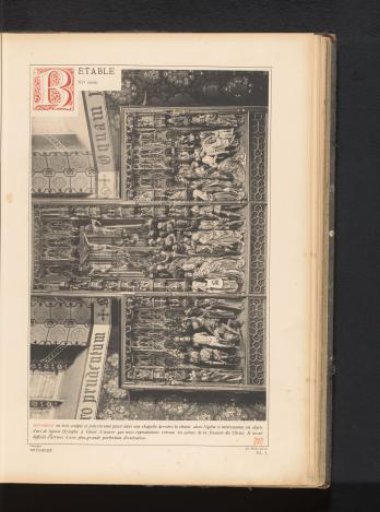 Altarpiece of polychrome wood, depicting scenes from the Passion of Christ, in the Saint Dimpna Church in Geel, Belgium