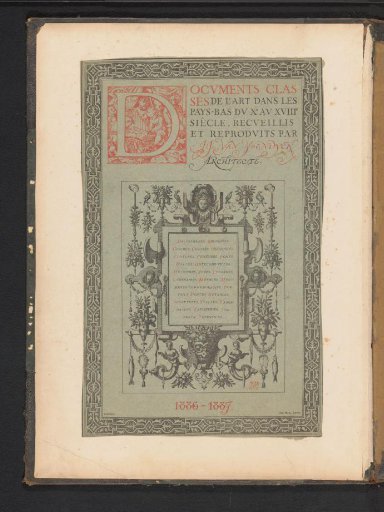 Reproduction of a title page