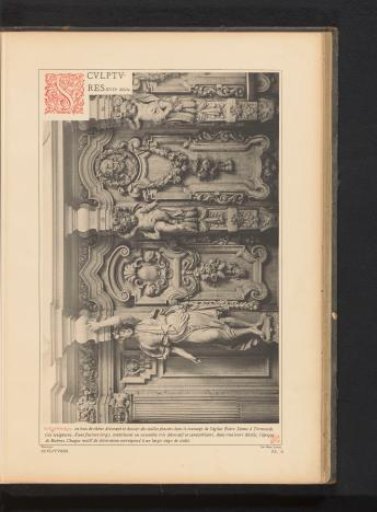 Oak sculptures in the Our Lady Church in Dendermonde