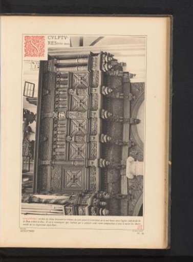 Wooden jubilee in St. John's Cathedral in 's-Hertogenbosch