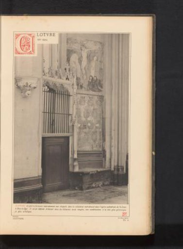 Railing at a chapel of the Cathedral of Saint John in 's-Hertogenbosch