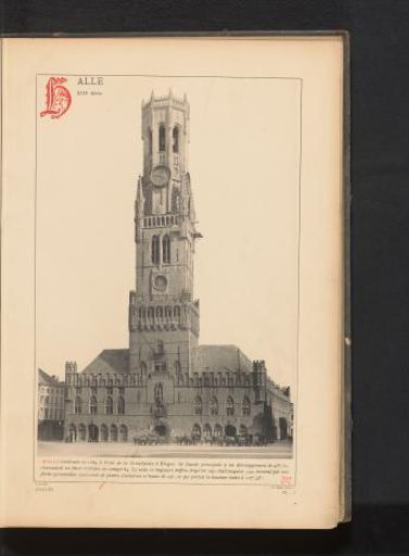 Belfry and halls in Bruges