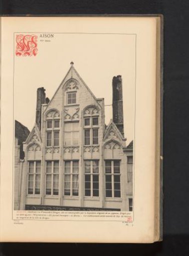 Houses on the Rue Flamande in Bruges