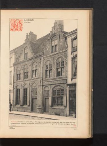 Houses on the Rue de Lille in Ypres