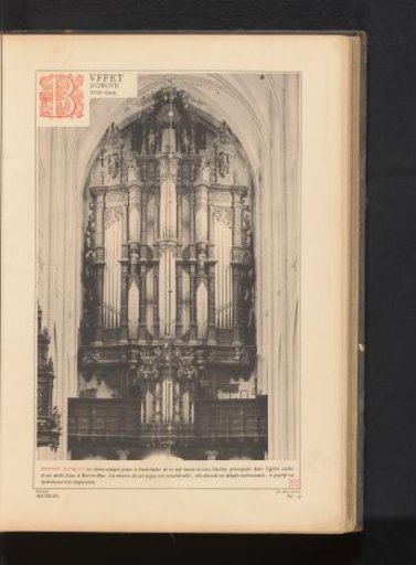 Organ in the St. John's Cathedral in 's-Hertogenbosch