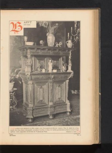 Oak cabinet