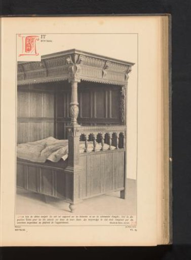 Oak bed