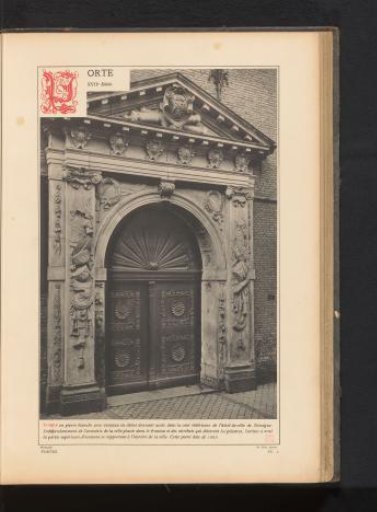 Gate of the Town Hall in Nijmegen