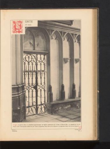Gate of St. John's Cathedral in Nijmegen