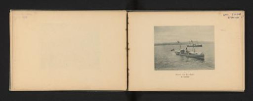 View of Two Ships Off the Coast of Lesbos, Greece