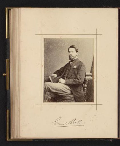Portrait of Ernest Beck