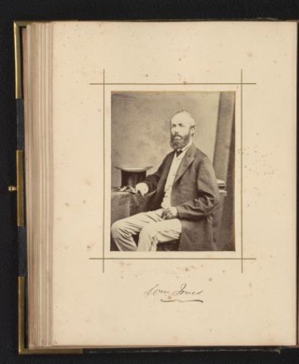 Portrait of a Seated Man with a Top Hat