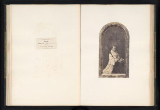 Photoreproduction of Robrecht de Clercq, abbot of Ter Duinen