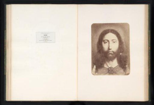 Photoreproduction of Christ as Salvator Mundi by Quinten Massijs