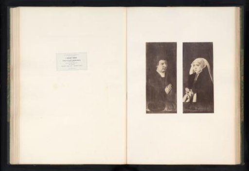 Photoreproductions of Portrait of a Man and Portrait of a Woman by Bartholomäus Bruyn I