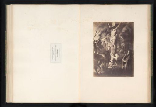 Photoreproduction of The Crucifixion with the Lance Thrust by Peter Paul Rubens
